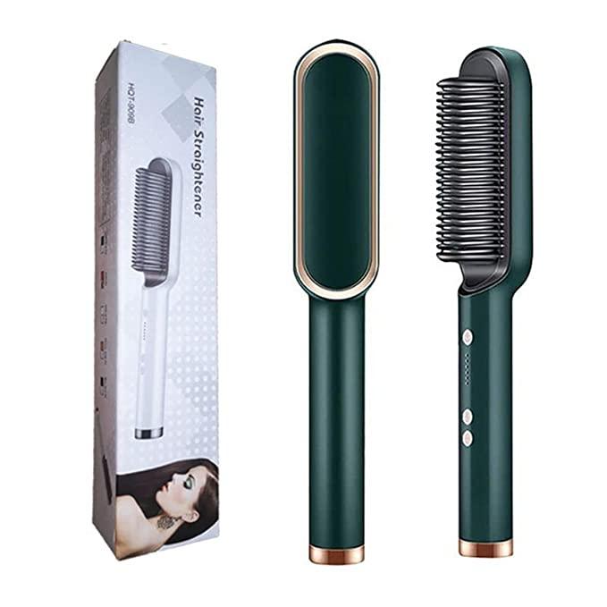 Professional Wireless Electric Hair Straightener Comb Brush