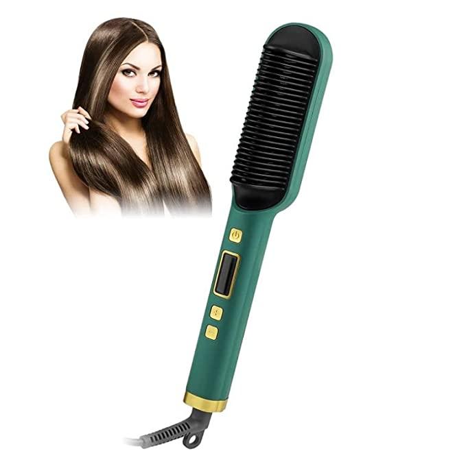 Professional Wireless Electric Hair Straightener Comb Brush