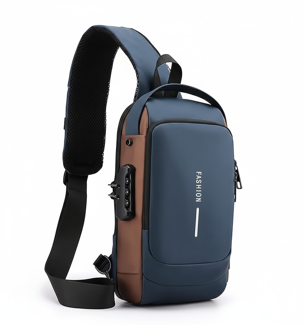 Premium Sling Bag for Men & Women with USB Charging port