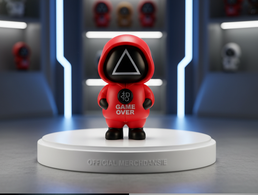 Squid Game Face Changing Figurine