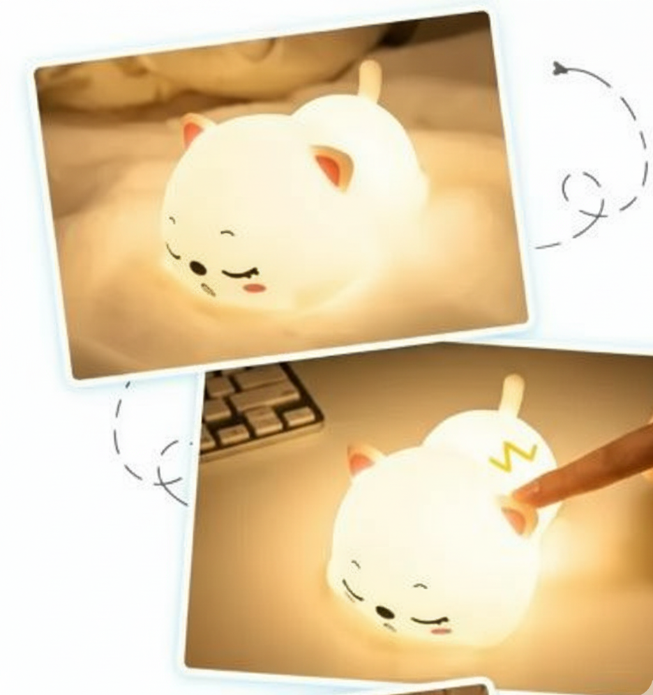 Snoring Cat Night Light Night Lamp