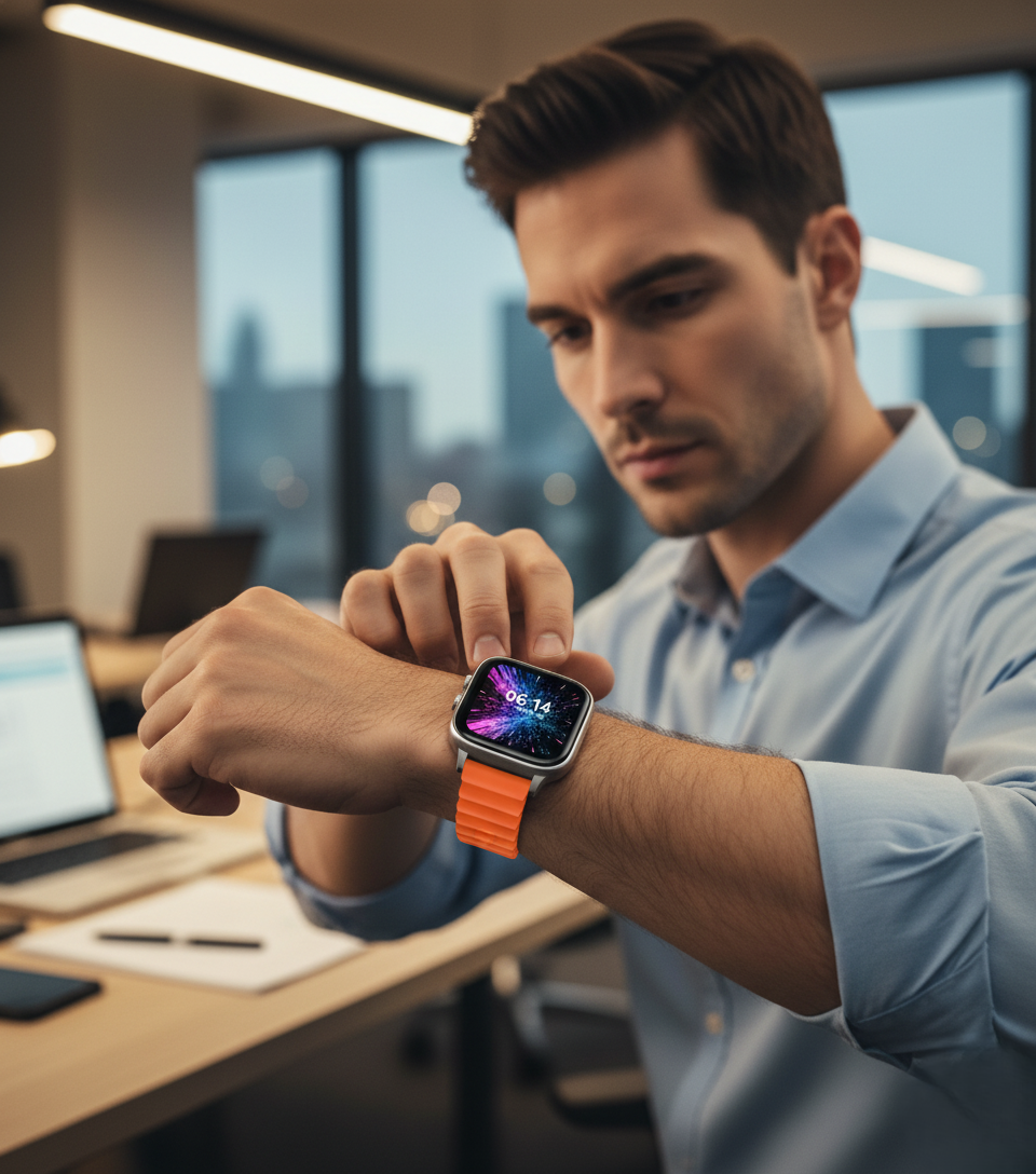 S8 Ultra Android Smartwatch with 4G SIM Support