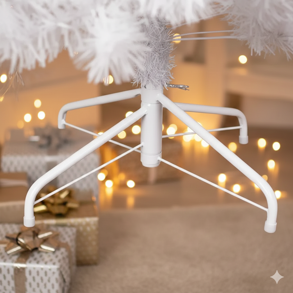 5 Feet- 300 Tips White Christmas Tree