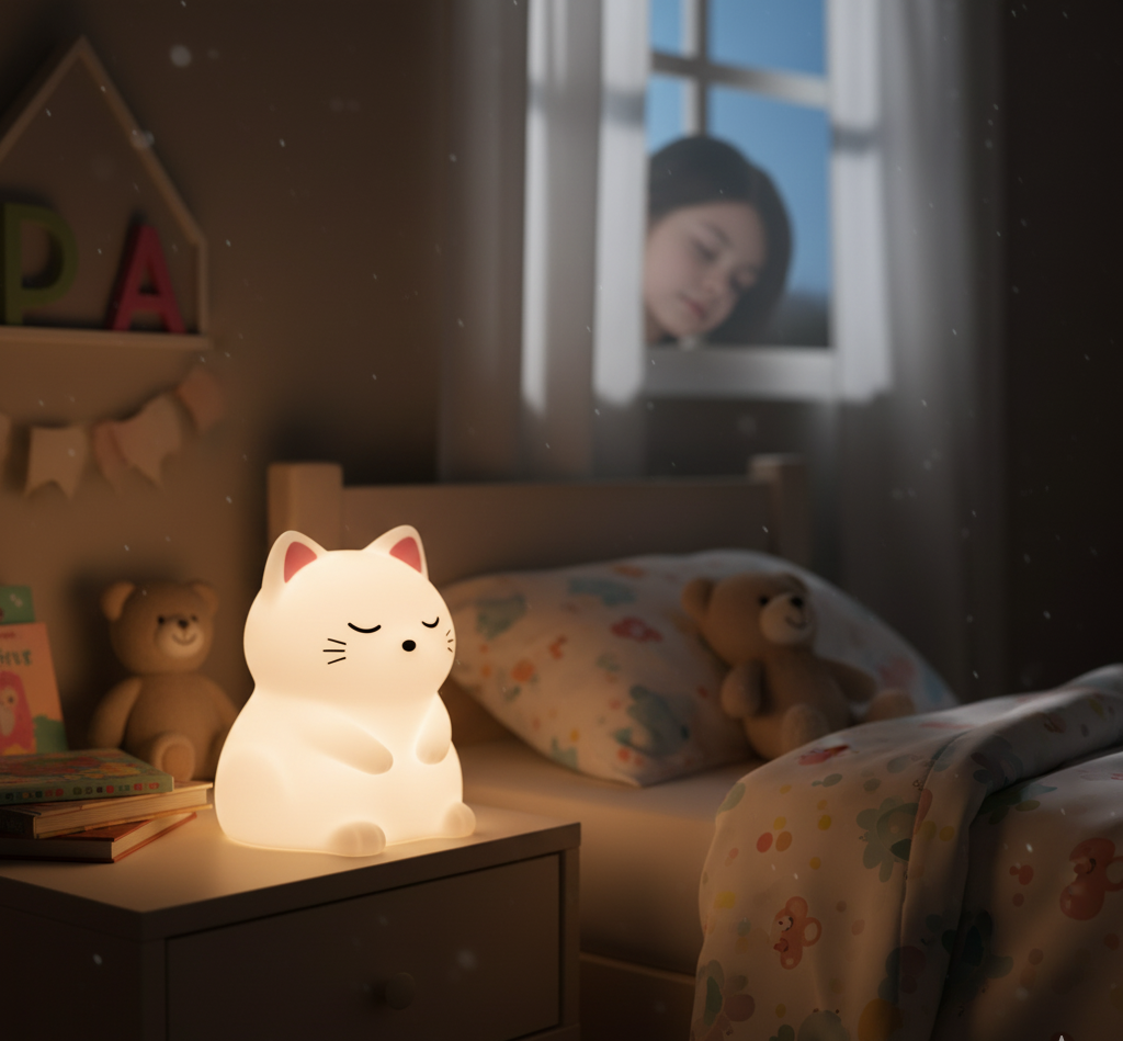Snoring Cat Night Light Night Lamp