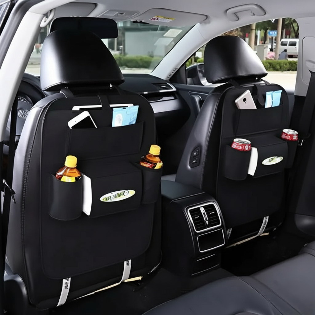 Car Back Seat Storage Organizer PACK of 2