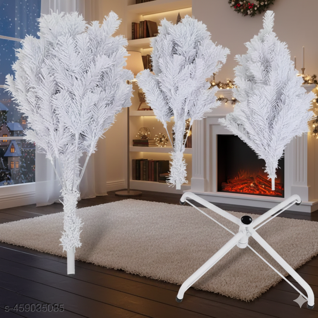 5 Feet- 300 Tips White Christmas Tree