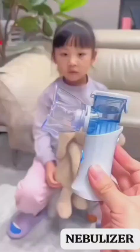 Portable Mesh Nebulizer -operate on batteries or are USB rechargeable