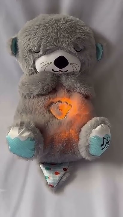 Breathing Teddy Bear with Soothing Music, Comfort Plush for Kids & Adults,